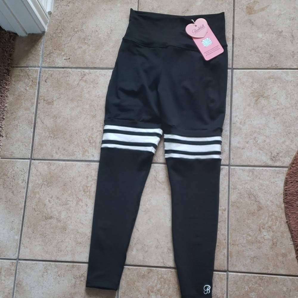 Bombshell thigh high sock leggings